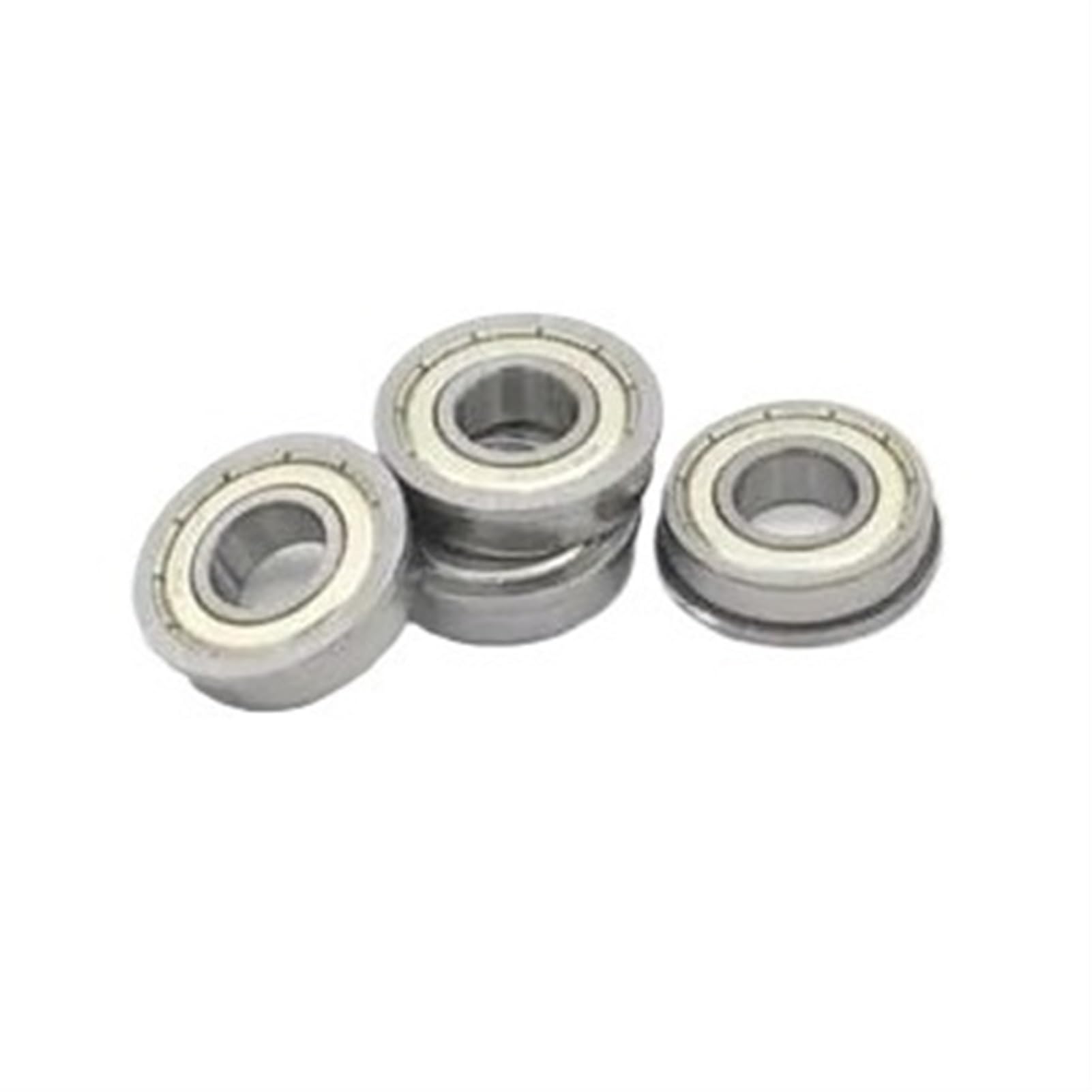 Cuscinetti a sfere a gola profonda 10 pezzi F6001ZZ ABEC-1 cuscinetti a sfere a gola profonda flangiati con flangia 12x28x8mm