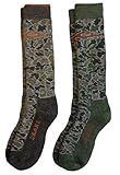 Drake Men’s 40% Merino Wool Thermal Insulated Full Cushion Winter Boot Socks 2 Pair (Camo...