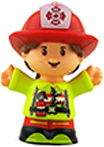 Pieza de repuesto para Fisher-Price Little People Helping Other Fire Truck Playset - FMN98  Figura de bomberos de repuesto