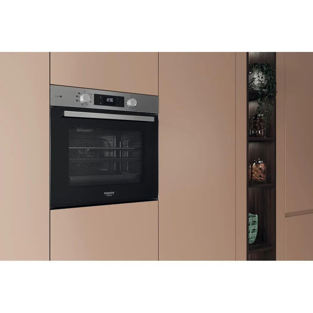 HAO 255HS X Forno Multifunzione inox con display e manopole esterne, ActiveSteam, Idrolisi