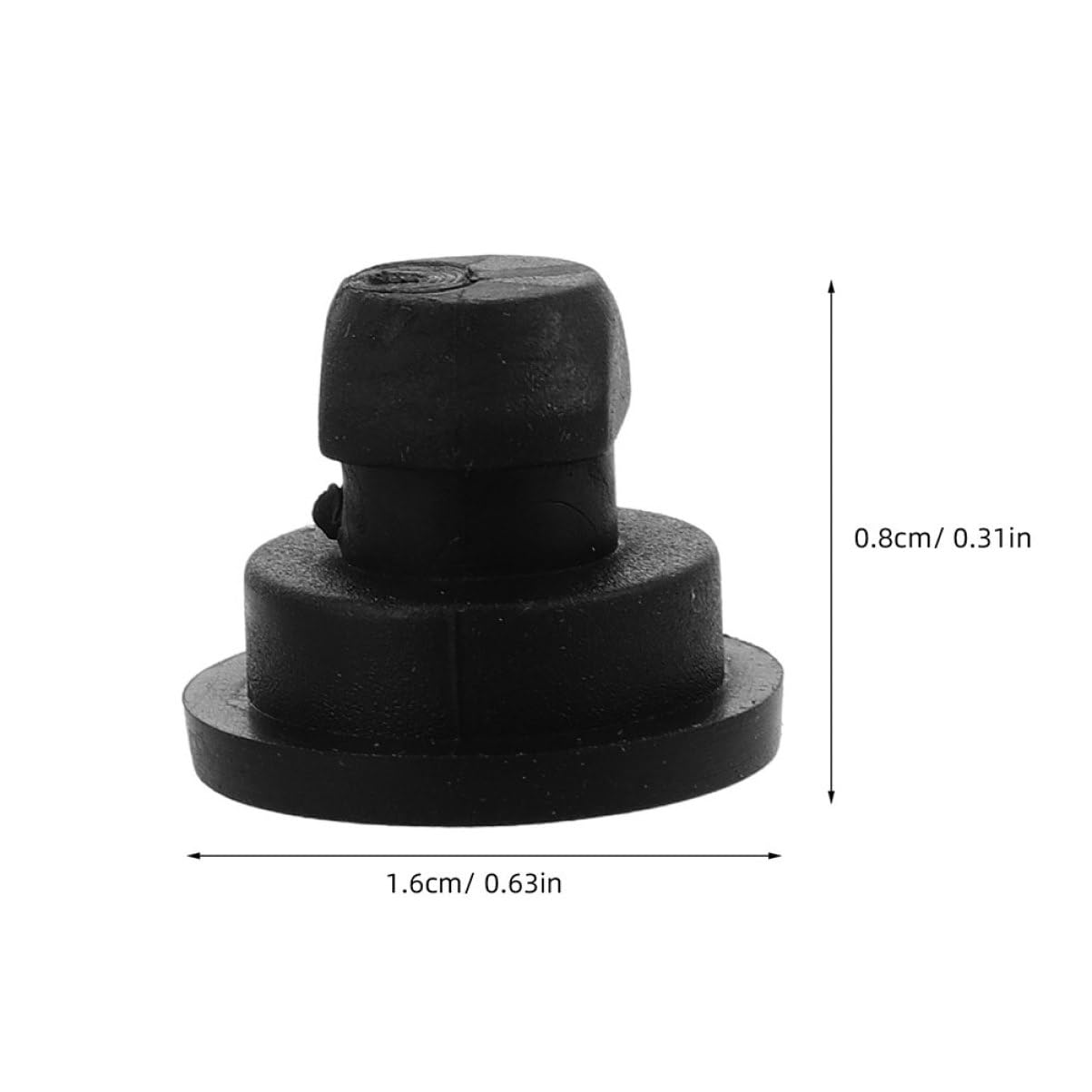 Cabilock 20pcs Rubber Replacement Feet for Rice Cookers Pressure Cookers Kitchen Appliance Bumpers Easy Install Legs for Enhanced Stability Performance