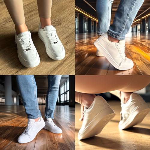Unisex Dance Sneakers Spin Sole Comfortable Men's and Women's Dance Shoes for Latin Dancing Bachata Salsa Line Dancing Swing Shuffling Hip Hop3