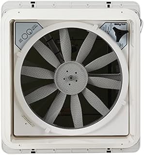 Maxxair 00A04401K Smoke Roof Top MaxxFan with Mounting Tabs