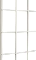 Vista 4 de Yaxa Basics Estantes apilables de almacenamiento con rejilla de alambre de 6 cubos, 12.6 x 26 x 38 pulgadas, color blanco Stackable, Storage