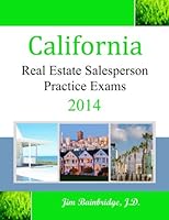California Real Estate Salesperson Practice Exams for 2014 1939526108 Book Cover