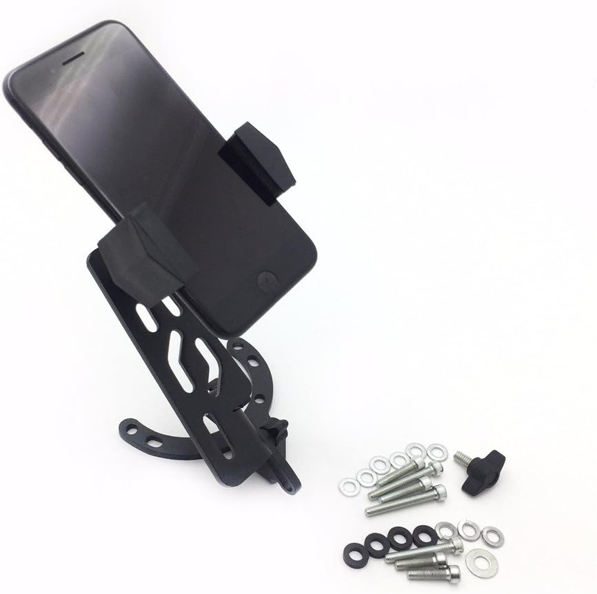 HK MOTO- Camera/GPS/Cell Phone/Radar Tank Mount With Holder Compatible with/Ducati/Triumph/Suzuk s - All years with traditional gas caps except GSX-R 1000 (2007-2008)