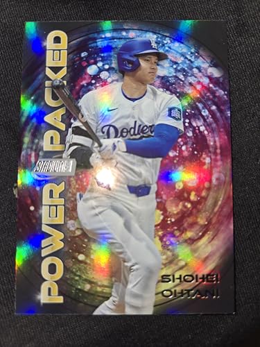 2025 STADIUM CLUB SHOHEI OHTANI POWER PACKED BASEBALL CARD REFRACTOR