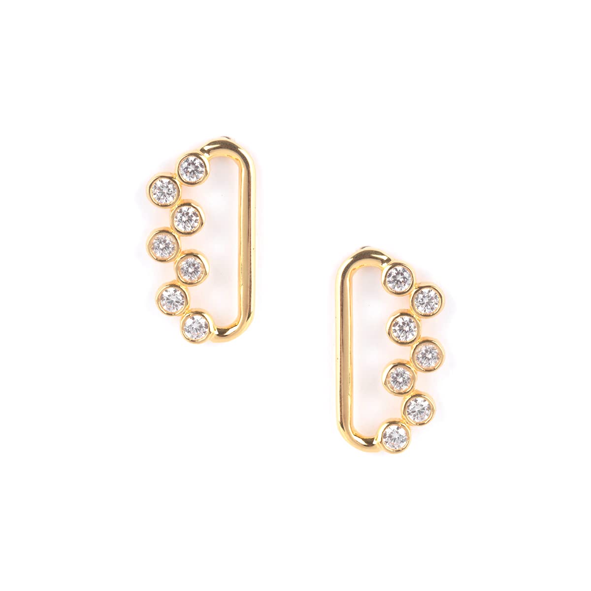 Shaya Womens By Caratlane Midnight Memories Earrings In Gold Plated 925 Silver (B09NQB1KW9) Amazon Price History, Amazon Price Tracker