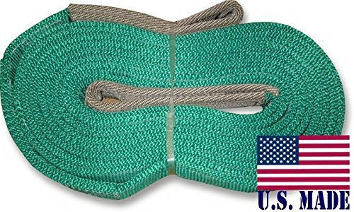 BILLET4X4 U.S. Made HD Recovery Strap (4 inch X 30 ft) (Off-Road Recovery)