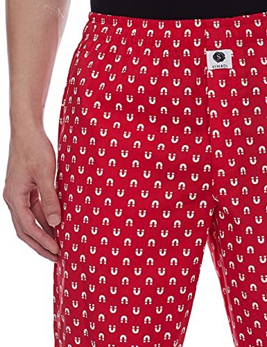 Image of Amazon Brand - Symbol Cotton Men Casual Style Pajama Bottom (Pack Of 2)