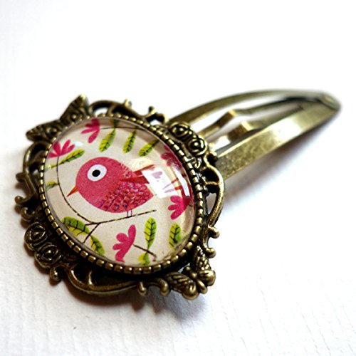 Clic-clac vintage, the beautiful pink bird
