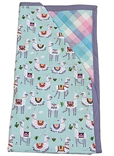 llama minky blanket