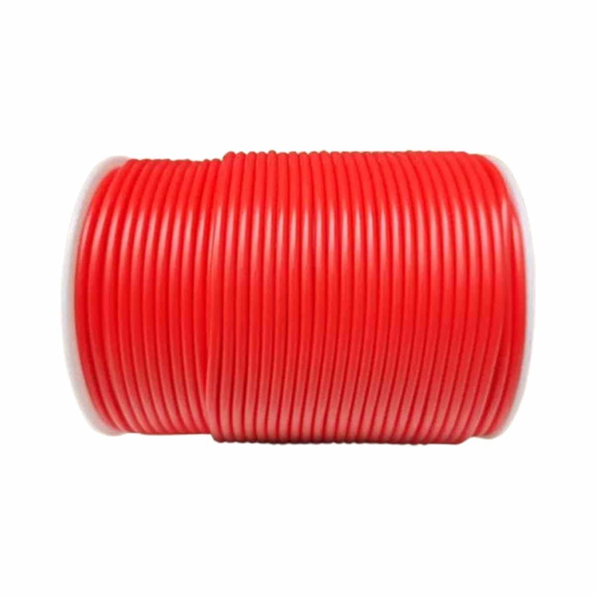 Pxamortel Red Pvc Welding Round Rod Wire Pvc Plastic Welding Wire And Rods Multicolor 100M 4Mm(Red)