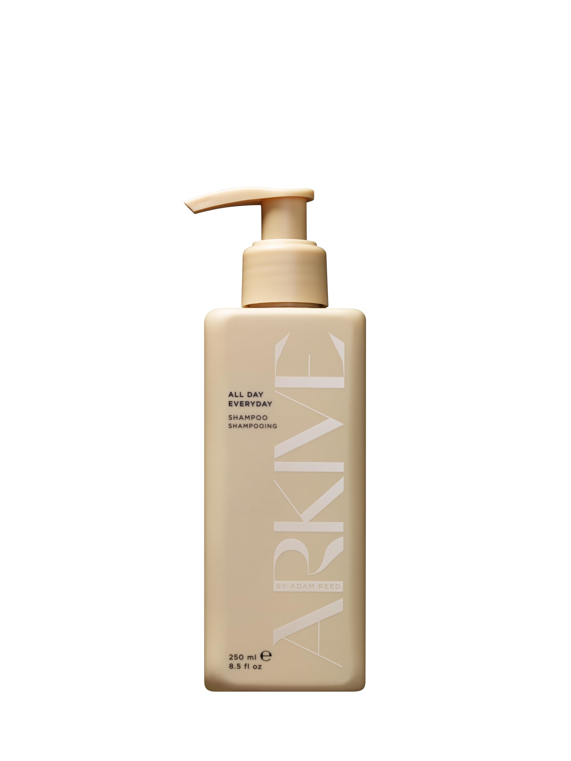ARKIVE All Day Everyday Hair Shampoo 250ml, Daily Shampoo for All Hair Types Foaming Formula with Baobab Oil