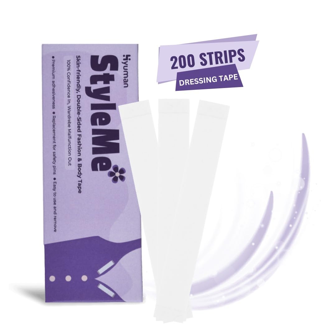 hyuman StyleMe Fashion Tapes For Women | Double Sided Strips | Perfect For Holding Any Clothing and Accessories | Waterproof & Sweatproof| Skin & Fabric Friendly | No Wardrobe Malfunction-picture-25