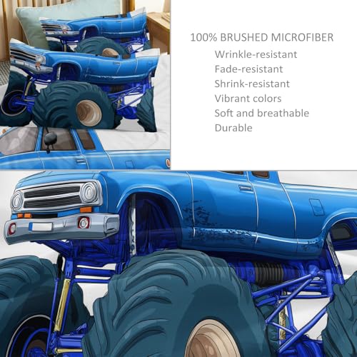Housse de couette 220x240 en microfibre douce avec fermeture éclair solide
