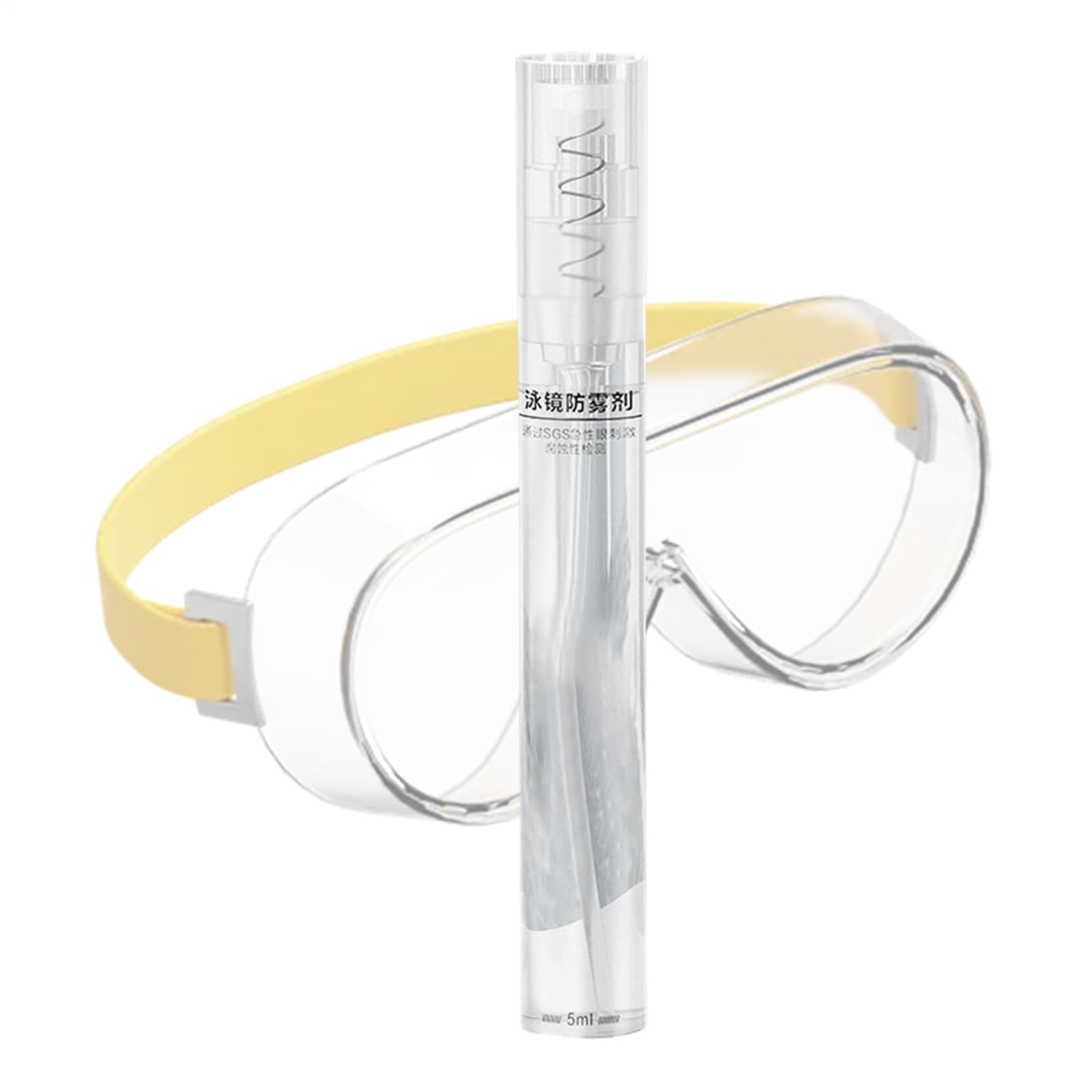 Glasses Anti Fog Spray,Dive Mask Defogging Agent 5ml | Swimming Goggle Anti-fogging Agent for Deep Diving Snorkeling Pool Training