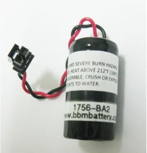 Reemplazo de batería del PLC Allen Bradley 1756-BA2.