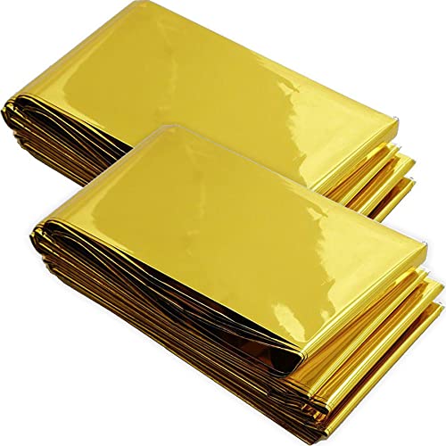 Coperte Termiche Deecam 6 Pezzi - Sopravvivenza Emergenza | Mylar, Impermeabile, Calore Corporeo