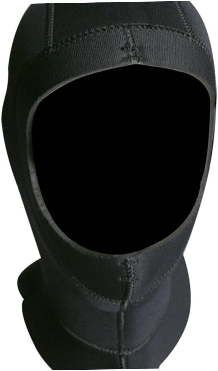 Toddmomy Full Face Diving Mask Snorkeling Cap Wetsuit Hat for Scuba Diving Snorkeling Hood Uv Protection Flexible Fit Adult