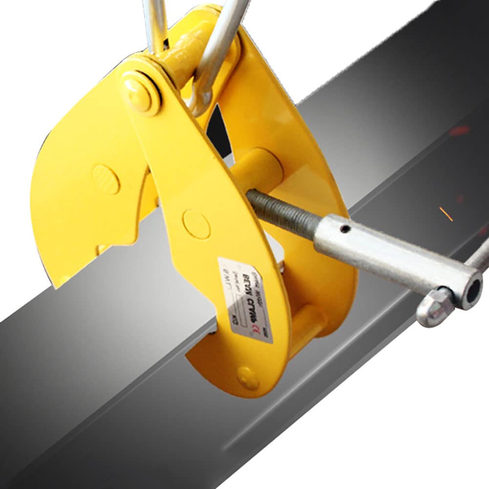 Buy ShuanOzx Vertical I Beam Clamp Steel Lifting Clamp, NonSlip H Beam