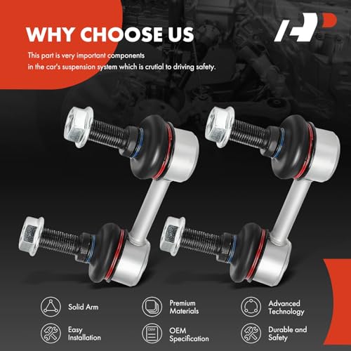 A-Premium 2 x Rear Sway Bar Links Stabilizer Bar Links, Compatible with Nissan Altima 2018-2023, Maxima 2019-2023 by A-Premium - Used condition - Image 6