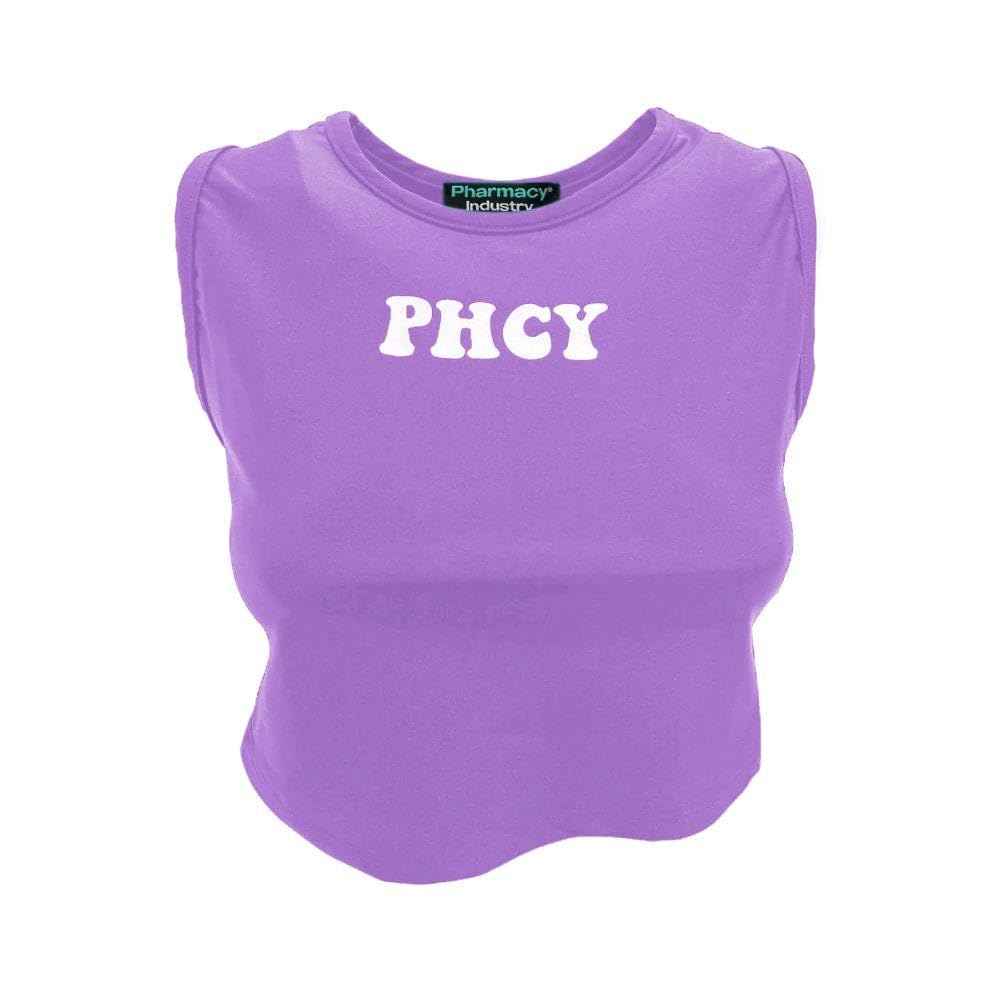 Top Violet Femme en Polyamide Premium à la Finition Invisible