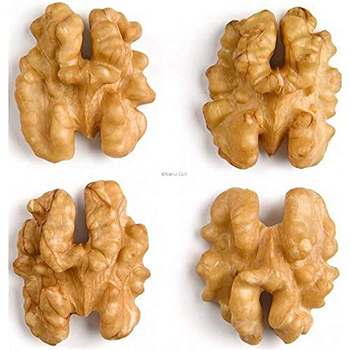 Image of Herbanuts Walnuts 1Kg, Without Shell Kashmiri Walnut Without Shell, Akhrot Giri, Walnuts Without Shell, Walnut Kernels Broken Akhrot Giri Grade 4 Peices