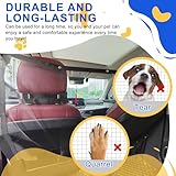 Hundegitter Auto, Hundegitter Auto Kofferraum 115*62 cm, Trenngitter Kofferraum Hund für Den Einsatz In Einer Vielzahl von Fahrzeugen Wie Suvs, Lastwagen und Limousinen, Hundenetz Auto für Rücksitz