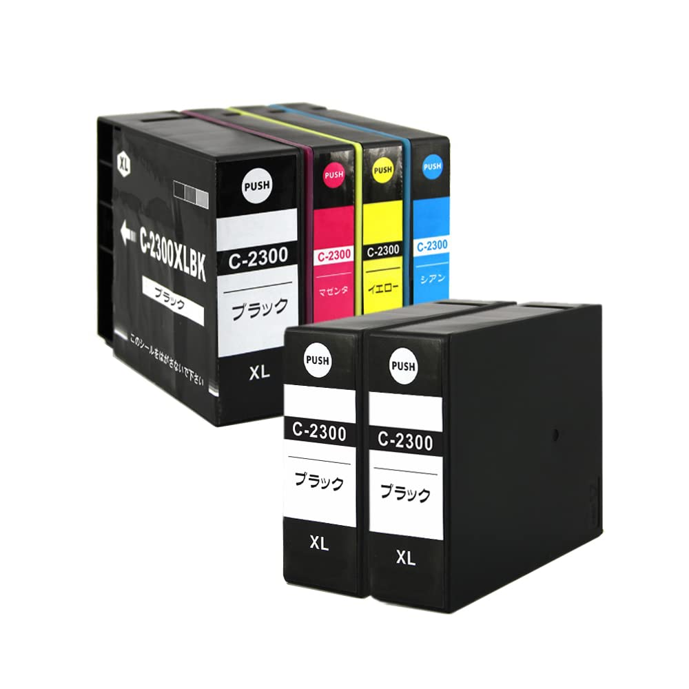 Amazon.co.jp: J-ECO製 PGI-2300XLBK PGI-2300XLC PGI-2300XLM PGI