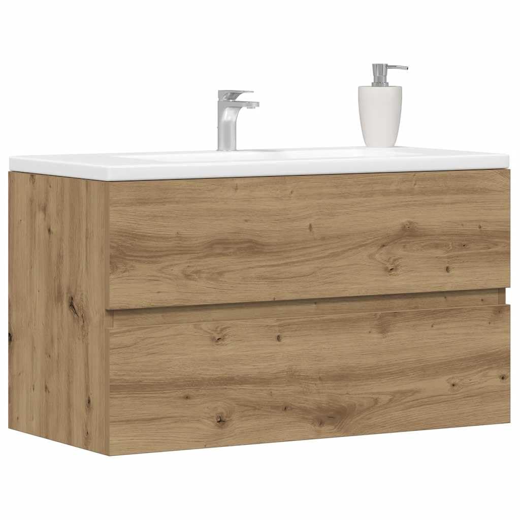 Szafka pod umywalkę Dub Artisan 90x38,5x45 cm Drewno kompozytowe