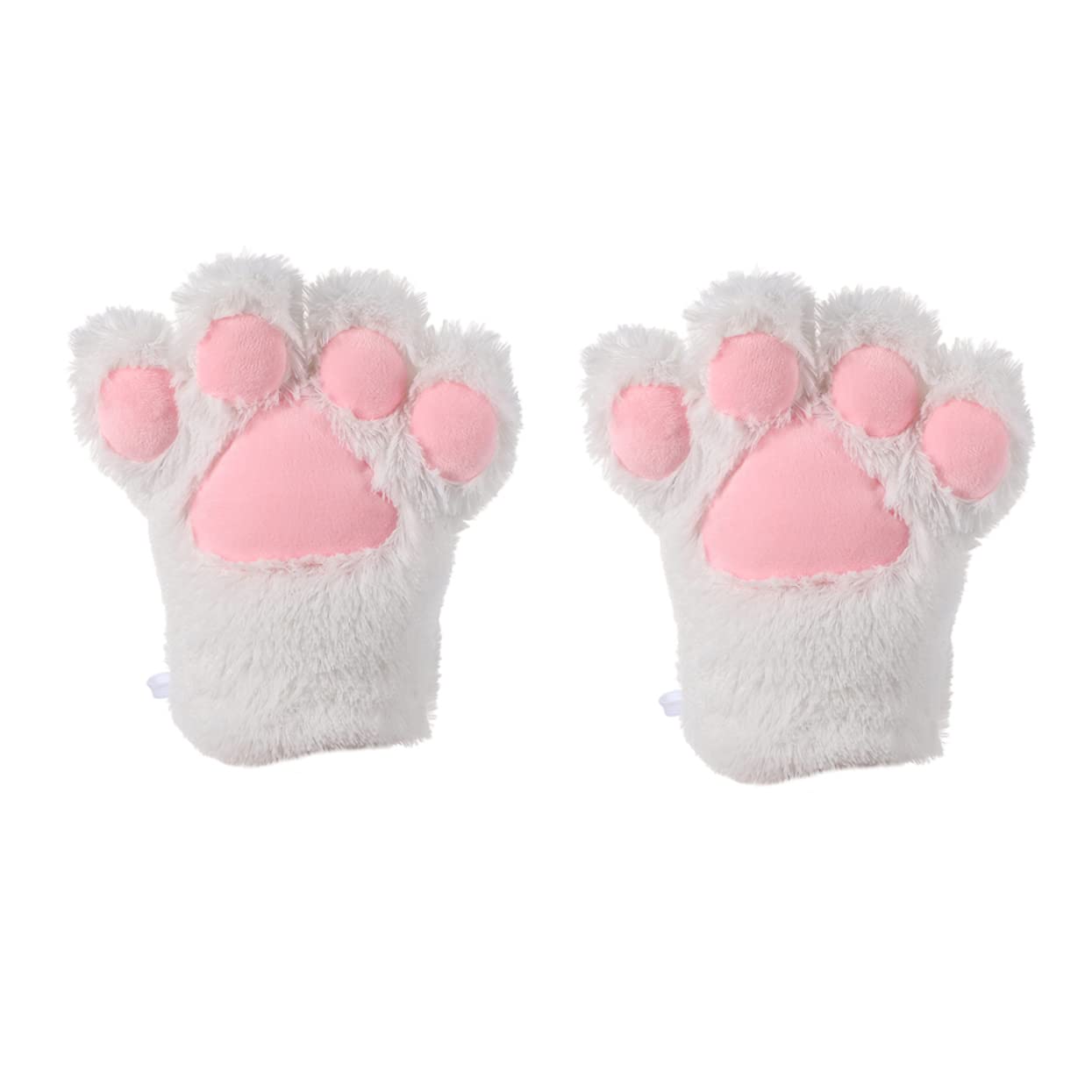 BESTYASH Supple Gloves Boys and Girls Cat Gloves for Cosplay Stage Performance Carnival Role Playing Cat Claws