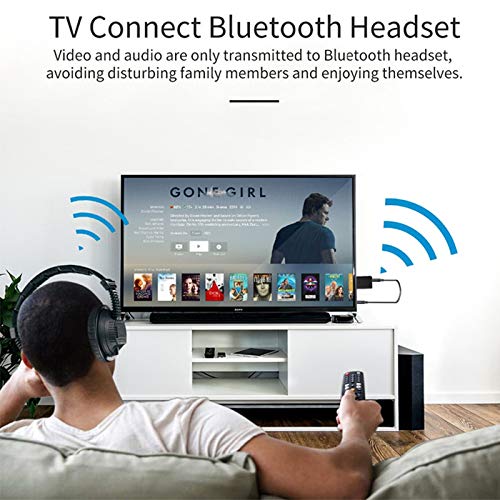 Upgrade USB Bluetooth 5.0 Car Receiver and Transmitter with Mode Switch RCA, Aux Bluetooth Adapter USB to 3.5mm Jack Wireless Music Audio Receiver with Mic for Car Speakers Home TV Laptop PC