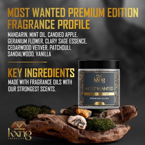Image of KXNG Premium Body Butter, Rich Shea Butter Moisturizer for Men & Women, Long-Lasting Hydration & Smooth Skin, Cruelty-Free Luxury Cream