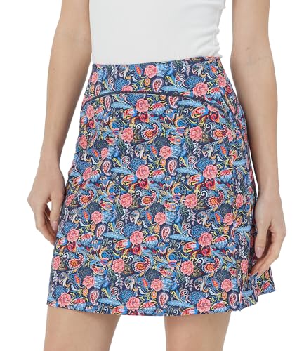 Westkun Gonna Golf Sportivi Gonna da Tennis con Pantaloncini Foderati al Ginocchio Gonne con Tasche Casual Estive Trekking Atletiche Skort Color 107 S