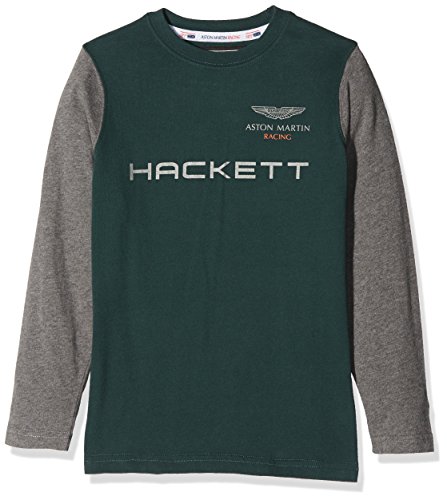 Hackett LS Amr Mlt T B Maglia a Maniche Lunghe