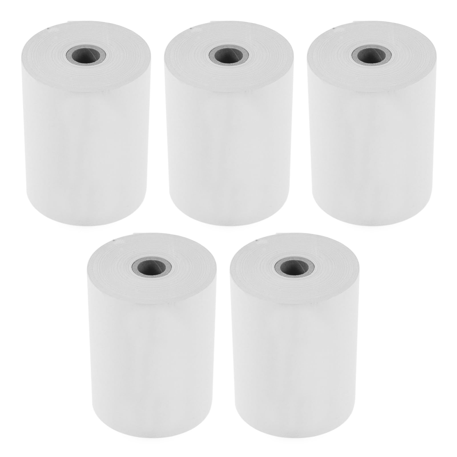 VILLCASE Thermal Paper Rolls: 5 Rolls Printer Paper Rolls Thermal Printer Paper Thermal Printing Paper Rolls Replacements Cash Paper Rolls Supermarket Thermal Paper
