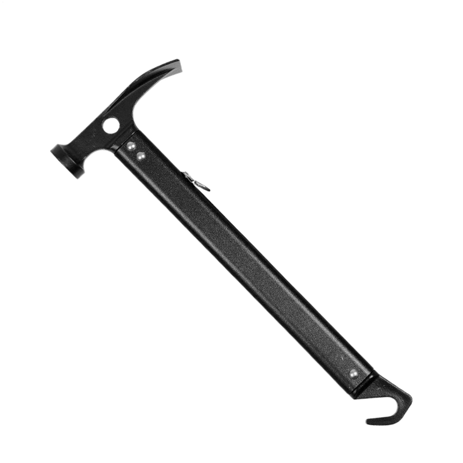 Zelthammer, Camping Hammer | Camping -Zelt Aluminiumhammer für Einsätze | Hochleistungs-Metall-Handwerkzeug mit nicht rutschem ergonomischem Griff zum Graben, Nageln, Ziehen