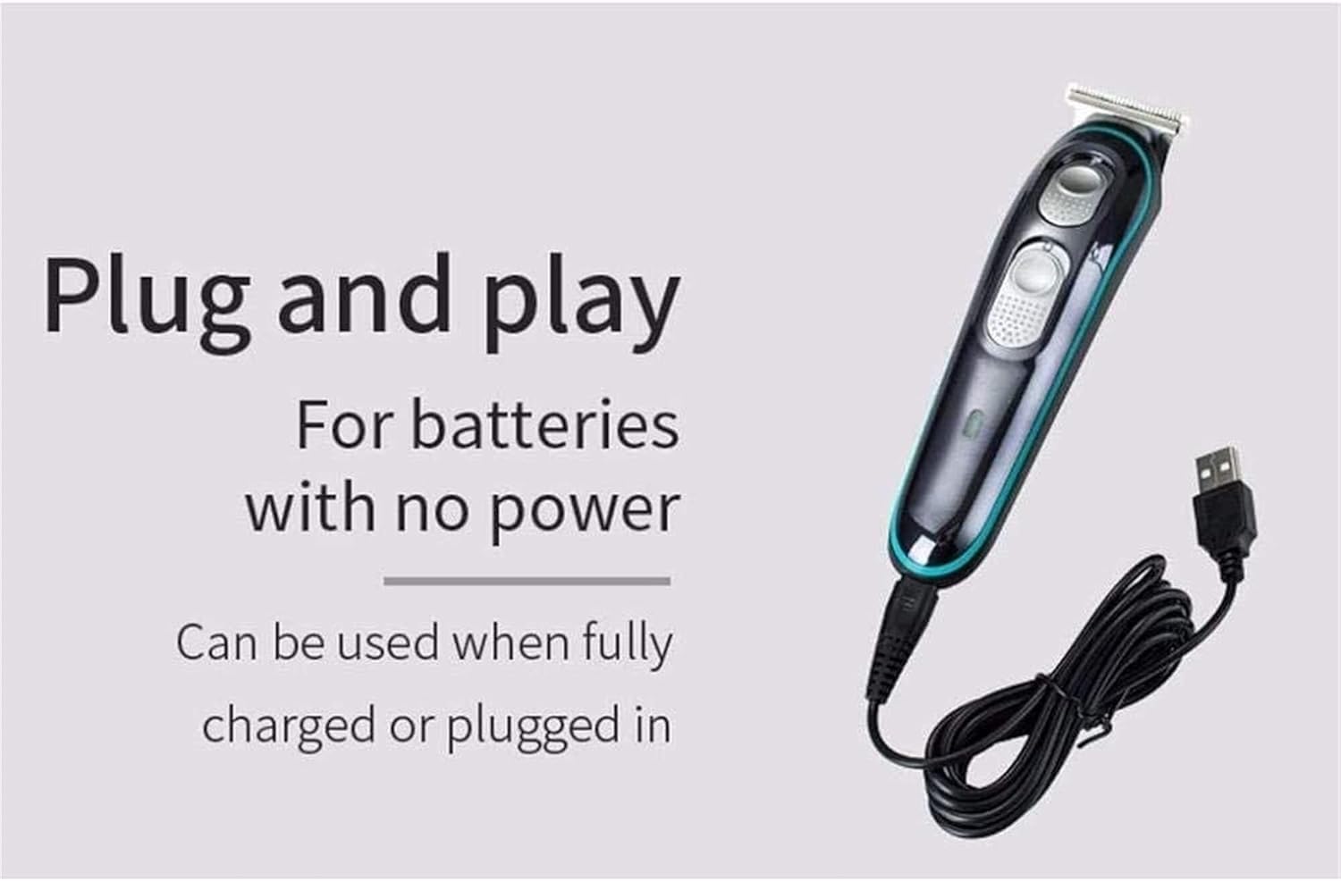 Cortapelos inalámbrico recargable para familias, kit de corte de pelo eléctrico de 7 piezas para principiantes, regalos del día de San Valentín para él