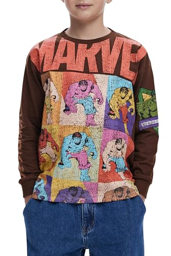 Desigual TS_Hulk_Marvel, 6054 MARRONTO, 13/14