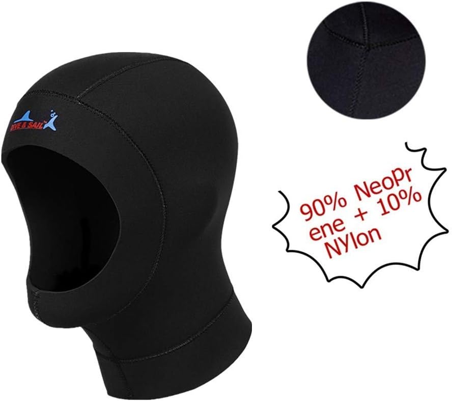 A Point 3mm Diving Hood Wetsuit Vented Dry Hood Surfing Skins Hat Sport Cap : Sports & Outdoors