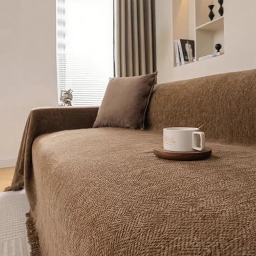 Housse de canapé protectrice en chenille lavable et durable - 2