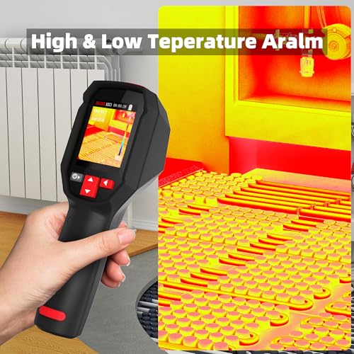 BSIDE Thermal Imaging Camera 240 x 240 Resolution Handheld Infrared IR Camera, 15 Thermal Palettes with 320 x 240 Full-Viewing TFT Display for Home Inspection HVAC Heat Pump Circuit Break, -4℉~1022℉