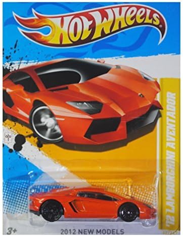Hot Wheels 2012 New Models '12 Lamborghini Aventador Orange #12/247