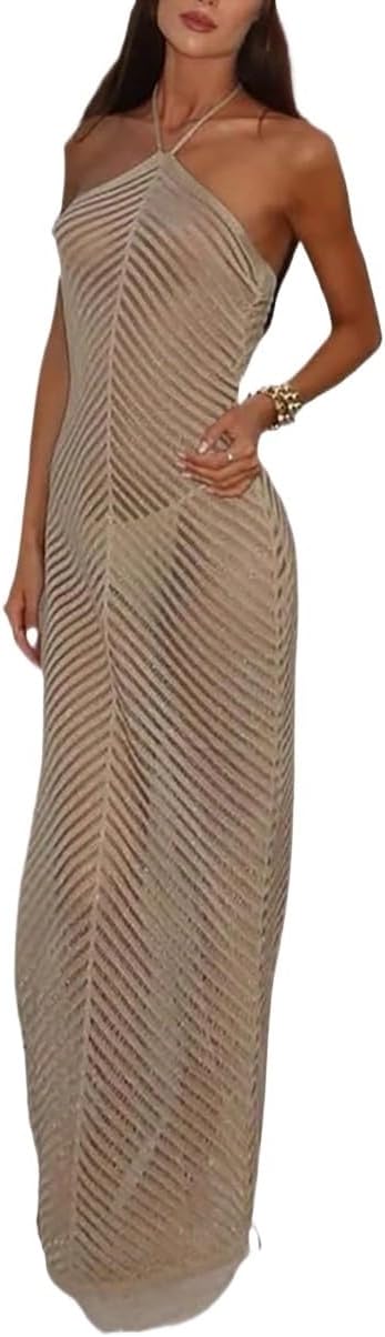 Women's Solid Color Sexy Dress Beach Summer cover ups for swimwear