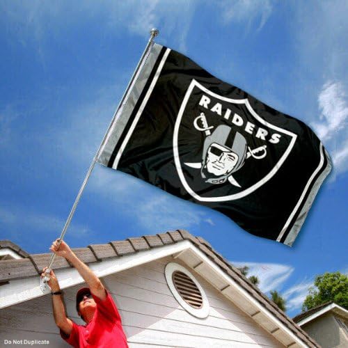 Oakland Raiders Large 3x5 Flag