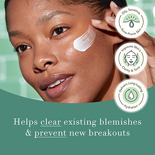 Rael Face Moisturizer, Miracle Clear Barrier Cream - Moisturizer Face Cream For Oily And Acne Prone Skin Lightweight, With Succinic Acid, Hydrating Vitamin B5, Vegan, Cruelty Free (1.8 Oz) #TOP3