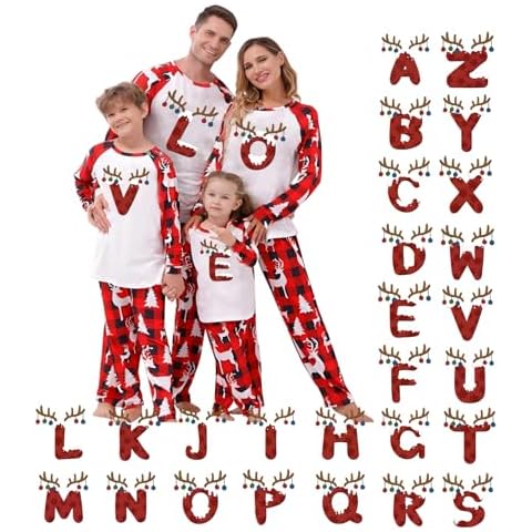 Christmas Family Pyjamas Set,Family Matching Christmas Jumpers Cover