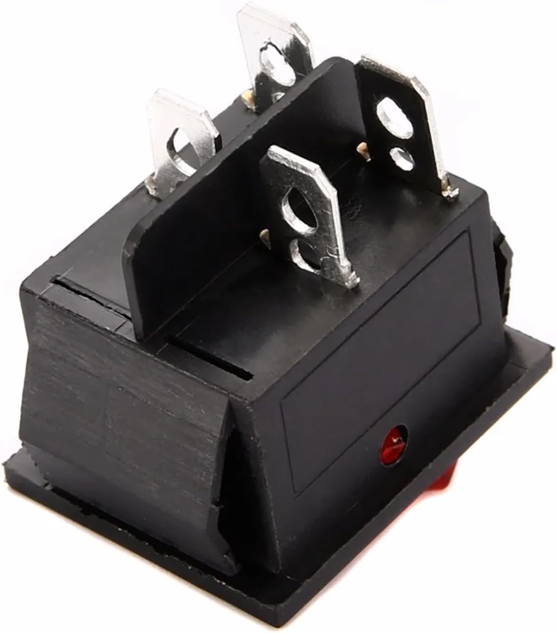Power switch, Rocker Switch, Pack Of 5 Red 2 Position 4 Pin ON/OFF 16A/250V KCD4-20 35 x 25. 10mm