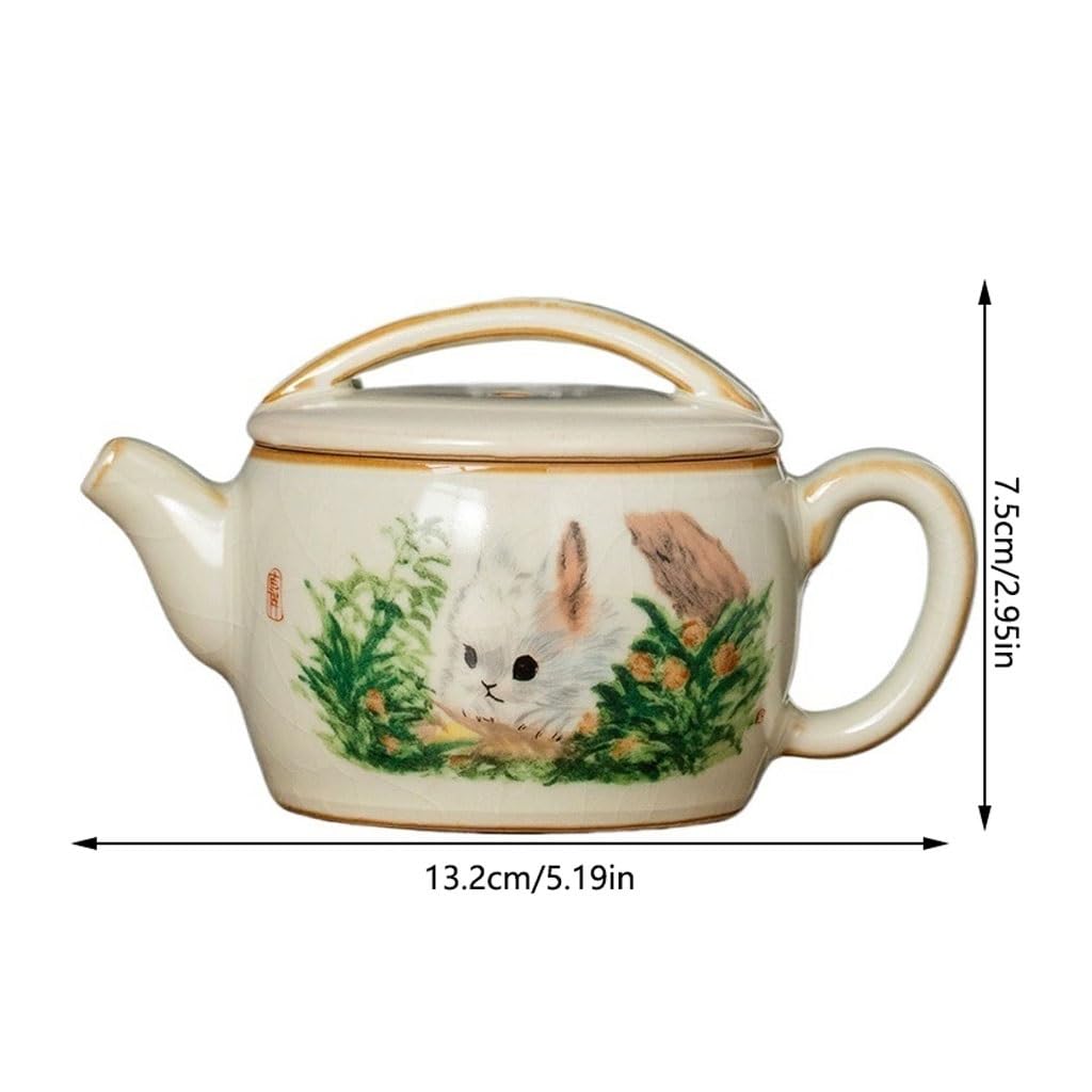 Ręcznie robiony czajniczek do herbaty, czajniczek do herbaty, zestaw do herbaty, czajniczek ceramiczny, popołudniowa herbata, przyjęcie, domowa herbata, czajniczek z filtrem do parzenia herbaty